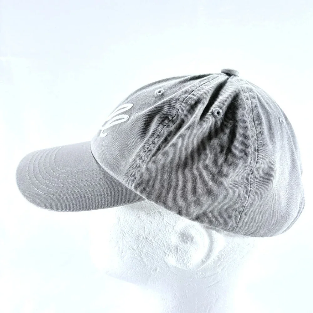 Frankie Jean Y'All Cursive Textured Lettering‎ Strapback Buckle  Baseball Hat
